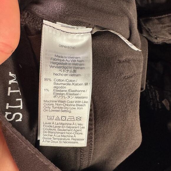 Madewell The Athletic Allday Slim Pant Mens 32x30 Dark Carob Stretch Tapered Leg - Picture 8 of 9